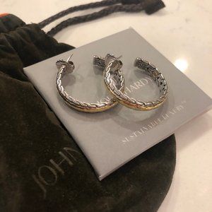 John Hardy Palu Loop Earrings